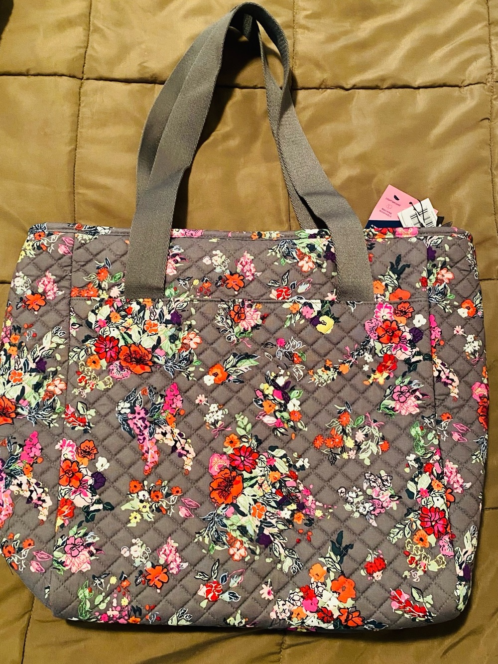 Vera Bradley Cooler Tote. NWT Hope Blooms. UNIQUE ITEM